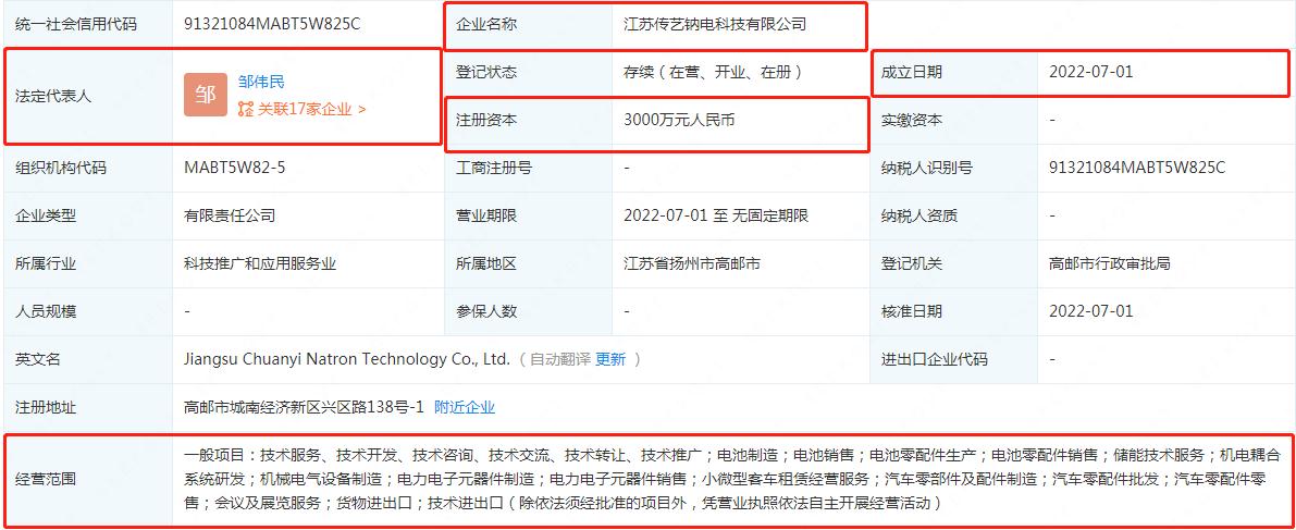 速度超宁德时代！股价暴涨超480%！这家企业4.5GWh钠电池即将量产