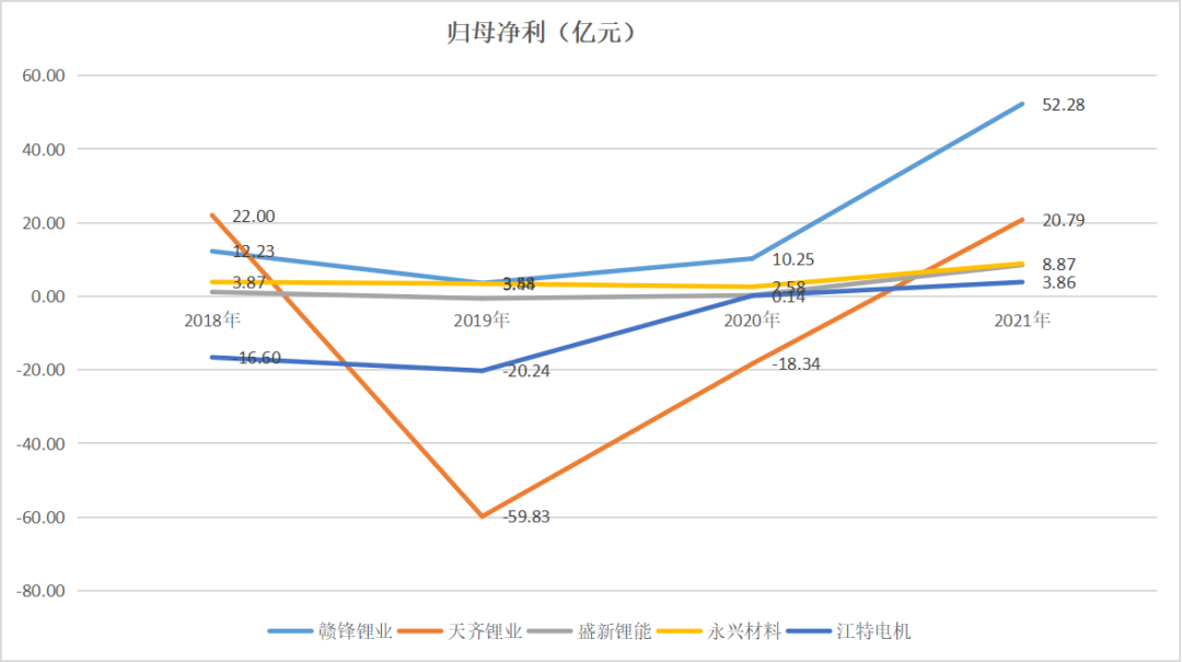 群雄逐鹿，疯狂锂电